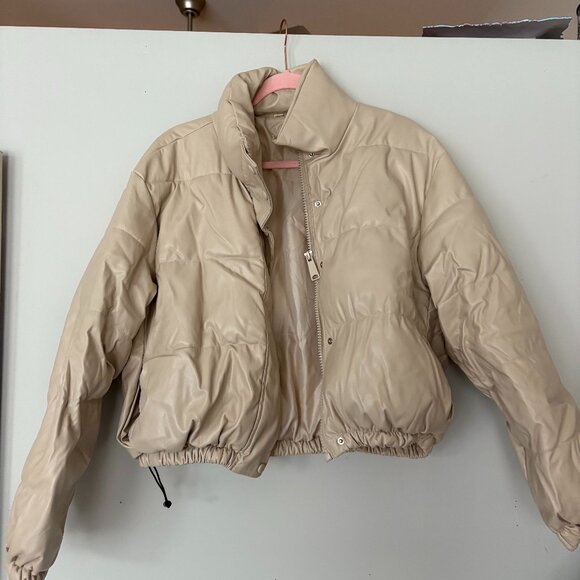 Cropped Puffer Jacket - Picture 1 of 2